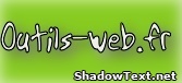 shadow text-Outilswebfr-
